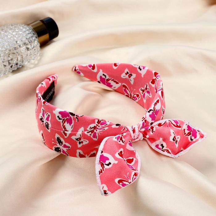 Ободок для волос "Эмилия" бабочки, 4,5 см, коралловый
Ободок для волос "Эмилия" бабочки, 4,5 см, коралловый