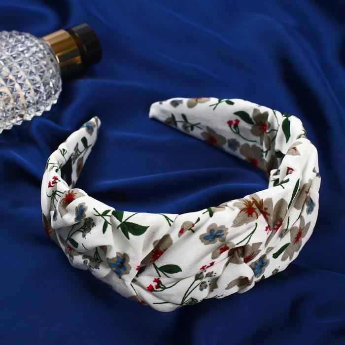 Ободок для волос "Юнона" цветочки, 5 см, белый
Ободок для волос "Юнона" цветочки, 5 см, белый