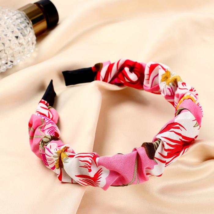 Ободок для волос "Ралина" цветы, 3 см, розовый
Ободок для волос "Ралина" цветы, 3 см, розовый