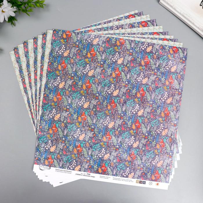 Бумага для скрапбукинга "Осенний этюд" 190 г/кв.м 30.5 x 30.5 см №2
Бумага для скрапбукинга "Осенний этюд" 190 г/кв.м 30.5 x 30.5 см №2