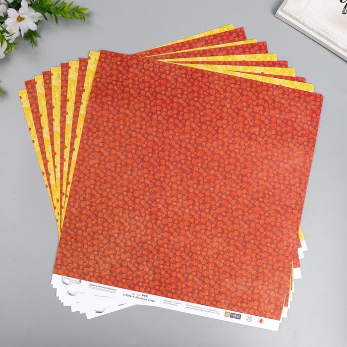 Бумага для скрапбукинга "Осенний этюд" 190 г/кв.м 30.5 x 30.5 см №4
Бумага для скрапбукинга "Осенний этюд" 190 г/кв.м 30.5 x 30.5 см №4