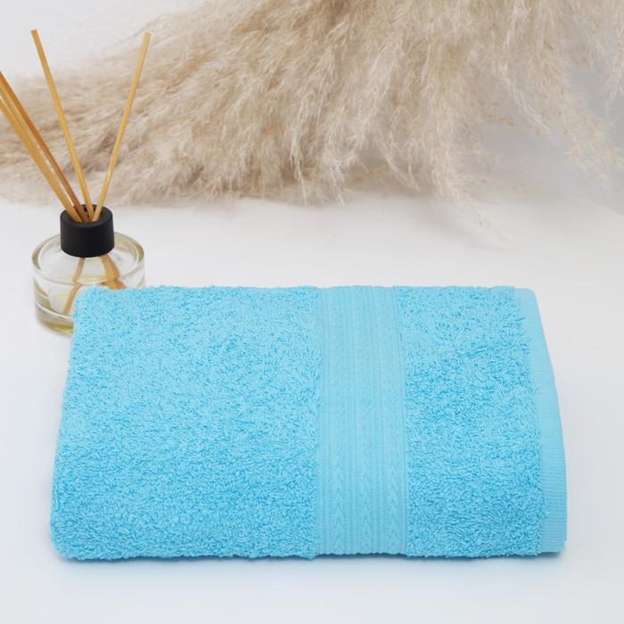 Полотенце махровое 50х90 см, светло-голубой, 440 г/м2, хлопок 100%
Полотенце махровое 50х90 см, светло-голубой, 440 г/м2, хлопок 100%