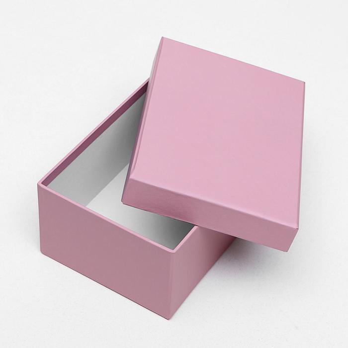 Подарочная коробка "Розовый", 13,5 х 8 х 5 см
Подарочная коробка "Розовый", 13,5 х 8 х 5 см