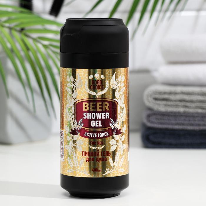 Пивной гель для душа «ACTIVE FORCE» серии «GOOD CHOICE», 400 мл 
Пивной гель для душа «ACTIVE FORCE» серии «GOOD CHOICE», 400 мл