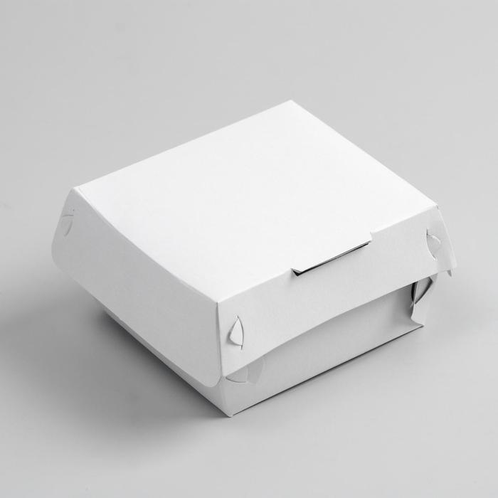 Коробка для бургера, складная, 11 х 11 х 8 см
Коробка для бургера, складная, 11 х 11 х 8 см