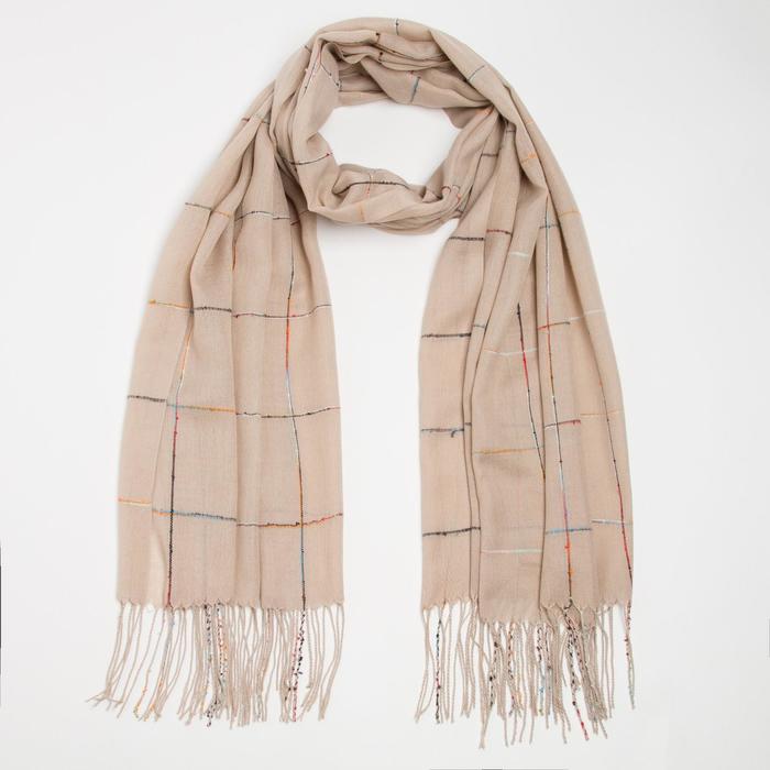 Палантин текстильный, цвет бежевый, размер 70х190
Палантин текстильный, цвет бежевый, размер 70х190