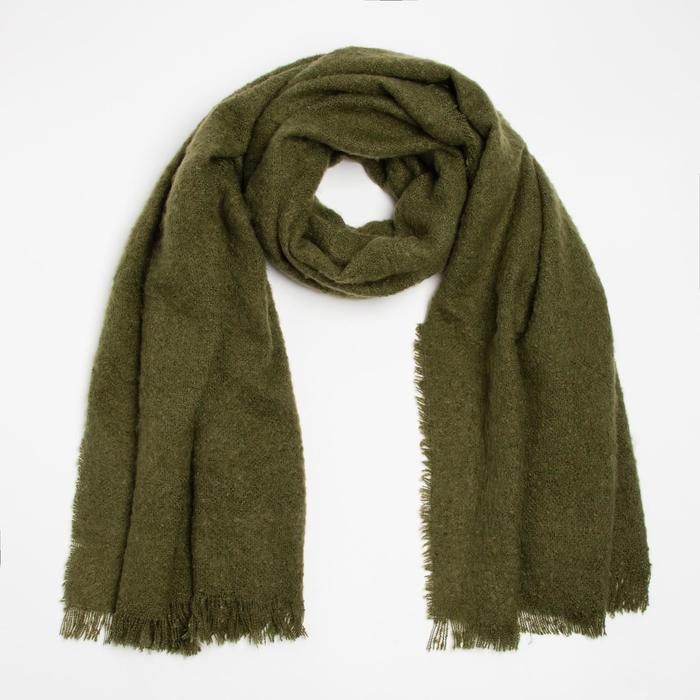 Палантин текстильный, цвет зеленый, размер 69х190
Палантин текстильный, цвет зеленый, размер 69х190