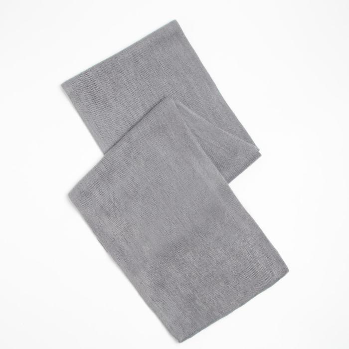 Шарф трикотажный, цвет серый, размер 23х160
Шарф трикотажный, цвет серый, размер 23х160