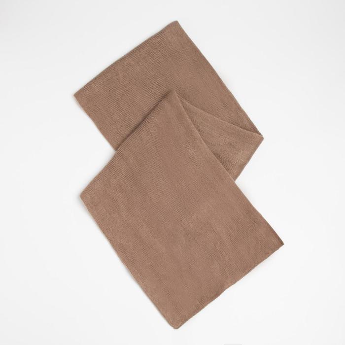 Шарф трикотажный, цвет светло коричневый, размер 23х160
Шарф трикотажный, цвет светло коричневый, размер 23х160