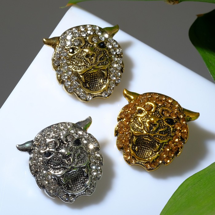 Брошь "Тигр" круглый, цвет МИКС (неделимая фас.12шт, цена за шт)
Брошь "Тигр" круглый, цвет МИКС (неделимая фас.12шт, цена за шт)