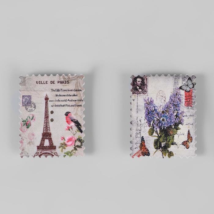 Игольница магнитная «Сирень/Париж», 2 шт, цвет разноцветный
Игольница магнитная «Сирень/Париж», 2 шт, цвет разноцветный