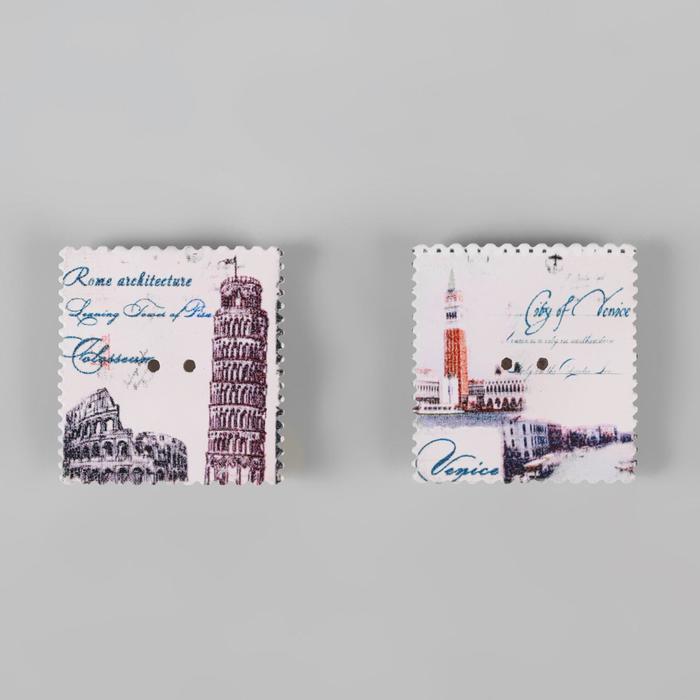 Игольница магнитная «Венеция/Рим», 2 шт, цвет разноцветный
Игольница магнитная «Венеция/Рим», 2 шт, цвет разноцветный