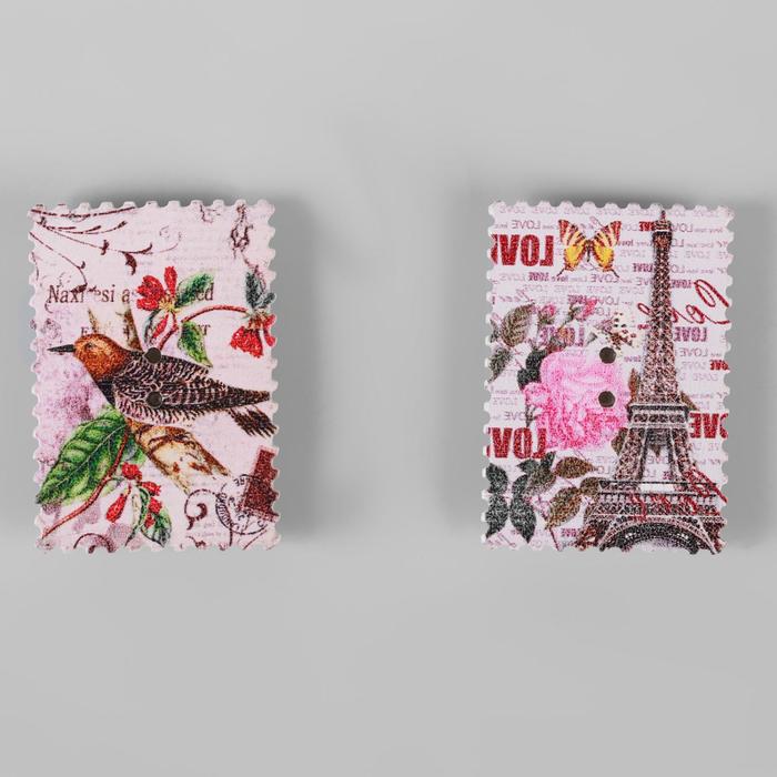 Игольница магнитная «Париж/птичка», 2 шт, цвет разноцветный
Игольница магнитная «Париж/птичка», 2 шт, цвет разноцветный
