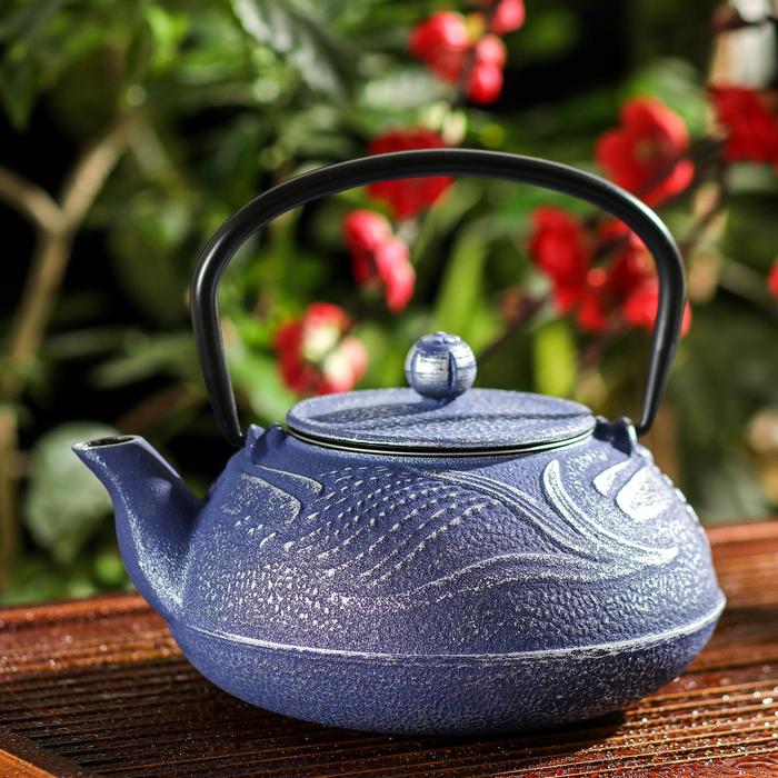 Чайник с ситом «Кава», 1,1 л, цвет синий
Чайник с ситом «Кава», 1,1 л, цвет синий