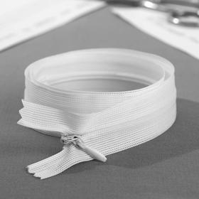 Молния потайная, №3, неразъёмная, 60 см, цвет белый №101
Молния потайная, №3, неразъёмная, 60 см, цвет белый №101