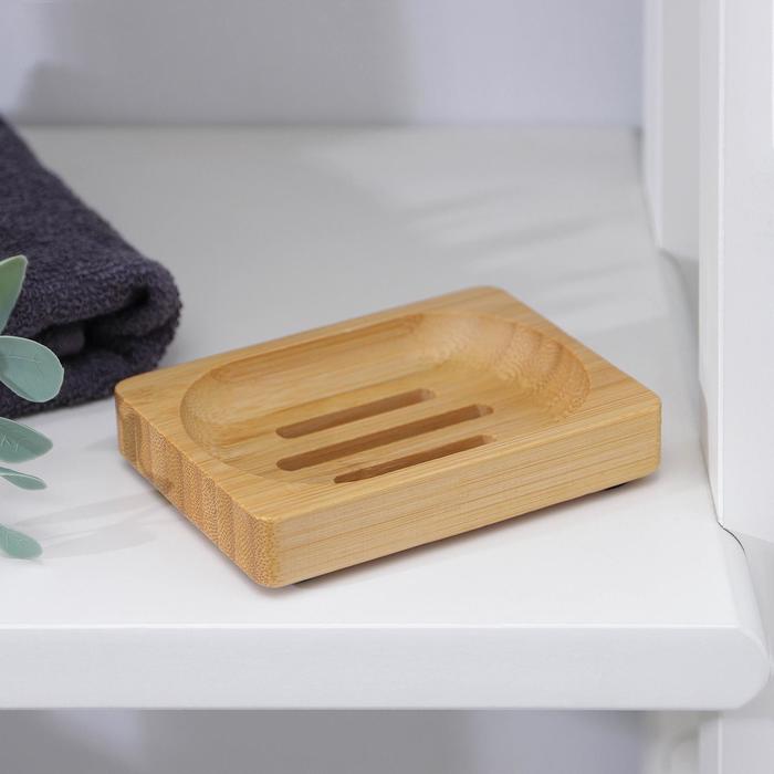 Мыльница бамбуковая, 1,2×10×7 см
Мыльница бамбуковая, 1,2×10×7 см