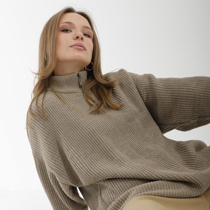 Джемпер женский SL, с замком, 50-52, кофе
Джемпер женский SL, с замком, 50-52, кофе