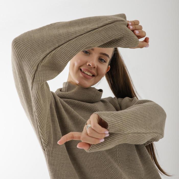 Платье вязаное SL, с узором, 50-52, кофе
Платье вязаное SL, с узором, 50-52, кофе