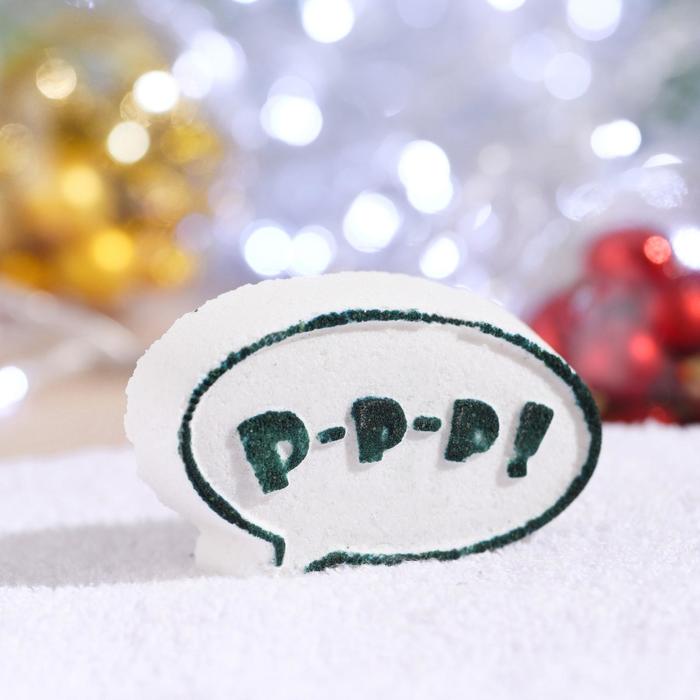 Новогодняя бомбочка для ванн «Р-р-р», яблоко, 110 г
Новогодняя бомбочка для ванн «Р-р-р», яблоко, 110 г