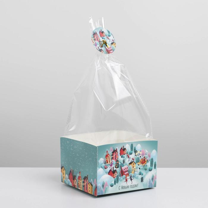 Пакет с жёстким дном «Сказочного Нового года», 12 × 12 × 8 см
Пакет с жёстким дном «Сказочного Нового года», 12 × 12 × 8 см