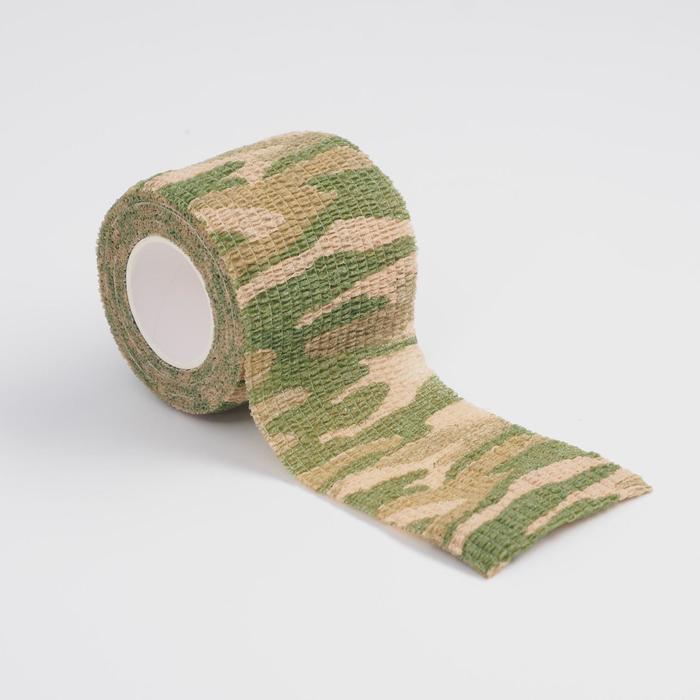 Лента камуфляжная Весенний лес №6, 4.5 м х 5 см 
Лента камуфляжная Весенний лес №6, 4.5 м х 5 см