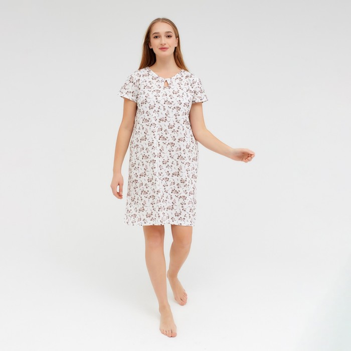 Сорочка женская, цвет белый, размер 52
Сорочка женская, цвет белый, размер 52