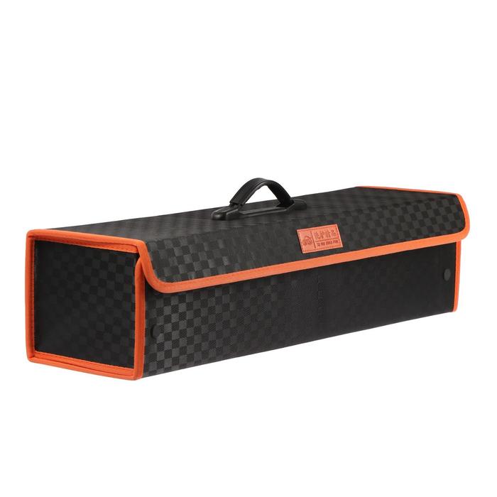 Органайзер-саквояж в багажник автомобиля, текстильный, 65х15х18 см
Органайзер-саквояж в багажник автомобиля, текстильный, 65х15х18 см