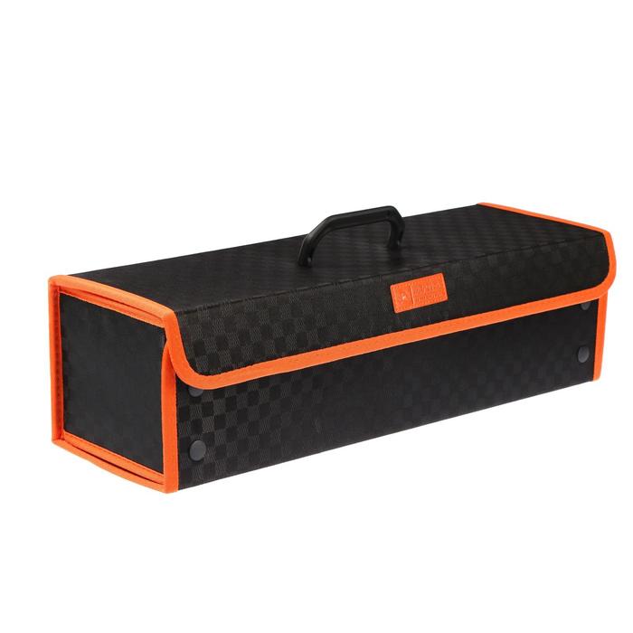 Органайзер в багажник автомобиля, текстильный, 50х15х16 см
Органайзер в багажник автомобиля, текстильный, 50х15х16 см