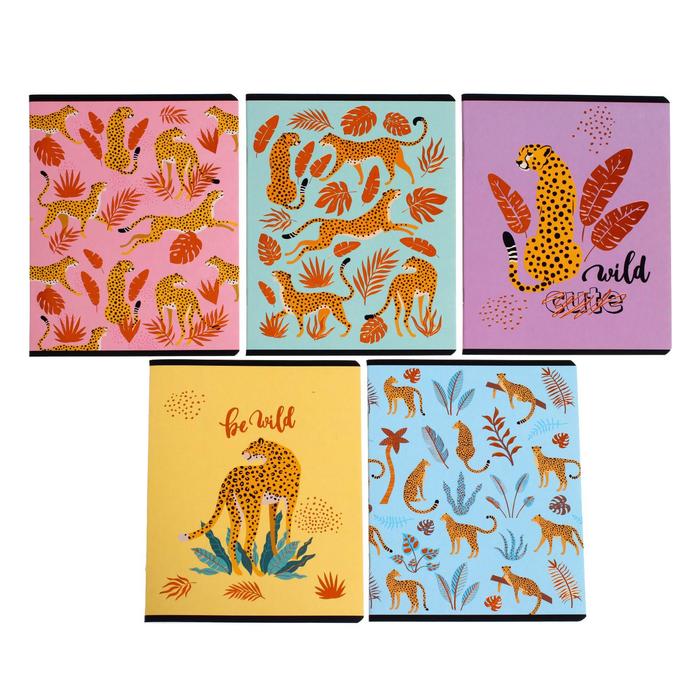 Тетрадь 48 листов в клетку Be wild, обложка мелованный картон, ламинация Soft-Touch, тиснение фольгой, блок офсет, МИКС
Тетрадь 48 листов в клетку Be wild, обложка мелованный картон, ламинация Soft-Touch, тиснение фольгой, блок офсет, МИКС