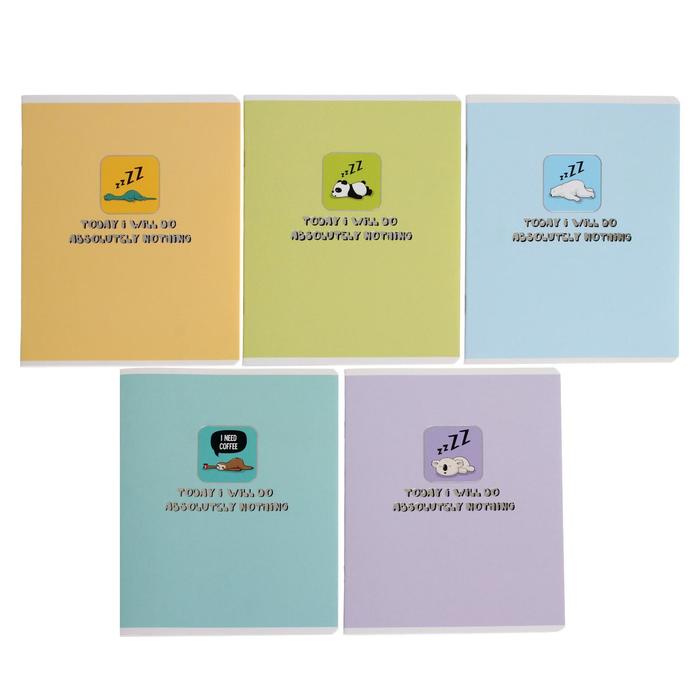 Тетрадь 48 листов в клетку "Никуда не пойду", обложка мелованный картон, ламинация Soft-Touch, тиснение фольгой, блок офсет, МИКС
Тетрадь 48 листов в клетку "Никуда не пойду", обложка мелованный картон, ламинация Soft-Touch, тиснение фольгой, блок офсет, МИКС