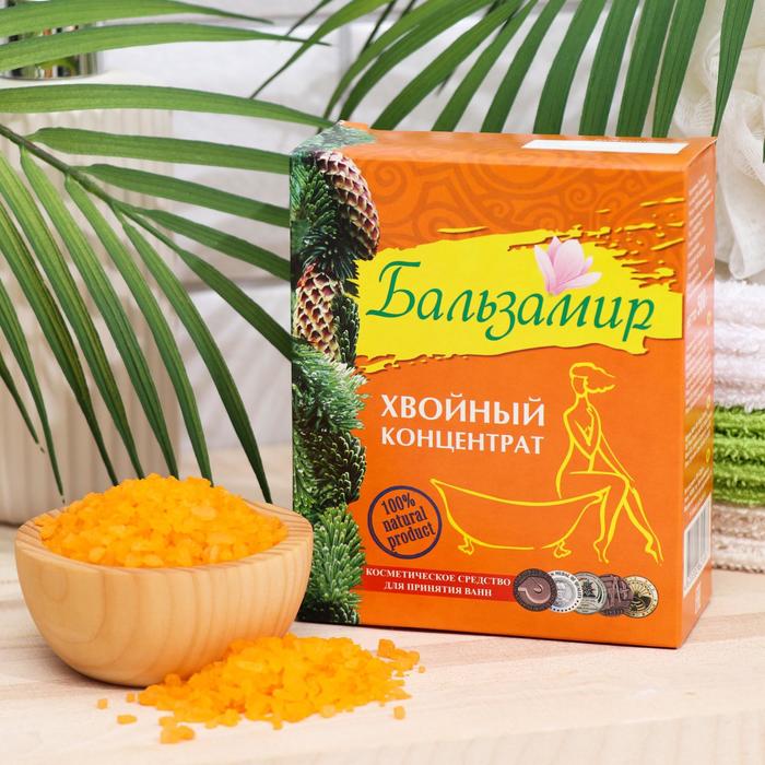 Средство для принятия ванн Бальзамир хвойный концентрат расслабляющий, 500 г
Средство для принятия ванн Бальзамир хвойный концентрат расслабляющий, 500 г