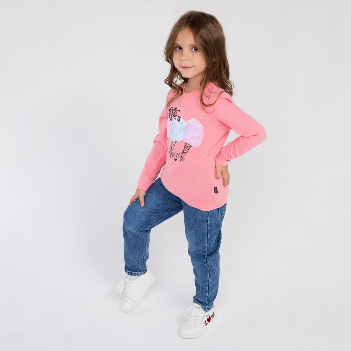 Лонгслив для девочки, цвет светло-розовый, рост 116 см (6)
Лонгслив для девочки, цвет светло-розовый, рост 116 см (6)