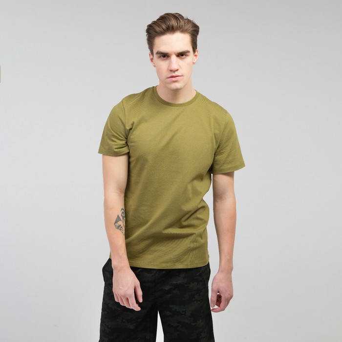 Футболка мужская Premium, цвет хаки, размер 52-54 (XXL)
Футболка мужская Premium, цвет хаки, размер 52-54 (XXL)