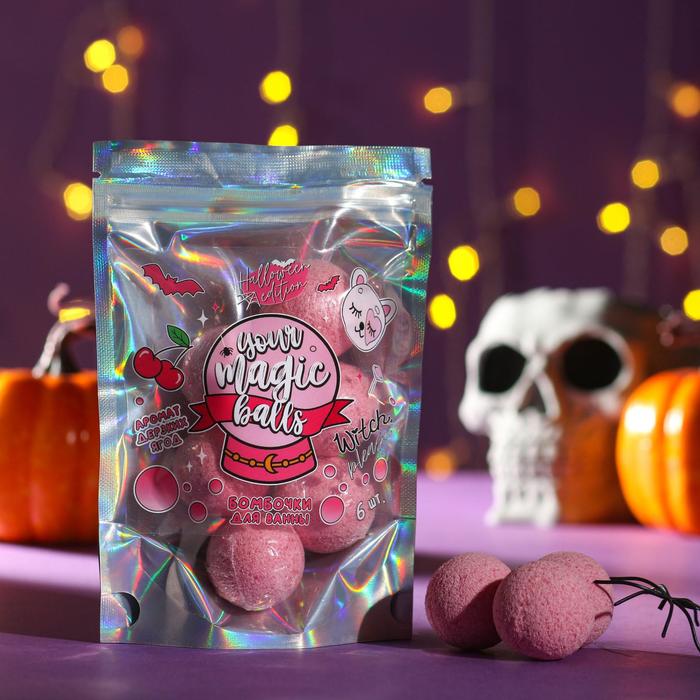 Набор Your magic balls бомбочки для ванн 6 шт 20 г, аромат ягод
Набор Your magic balls бомбочки для ванн 6 шт 20 г, аромат ягод