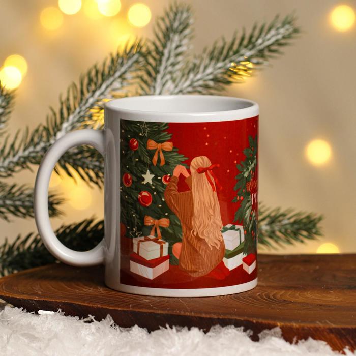 Кружка с сублимацией «Рождественская сказка», 300 мл
Кружка с сублимацией «Рождественская сказка», 300 мл