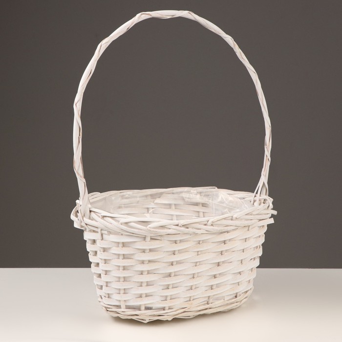 фото Корзина "снежинка", 27х20х15/40 см