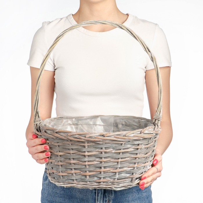 фото Корзина "вальс", 31х26х16/44 см