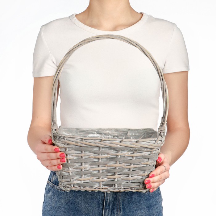 Корзина "Маковая", 25х18х14/38 см
Корзина "Маковая", 25х18х14/38 см