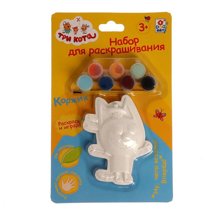 Набор для раскрашивания «Коржик» 1 гипсовая фигурка, 7 красок, кисточка
Набор для раскрашивания «Коржик» 1 гипсовая фигурка, 7 красок, кисточка
