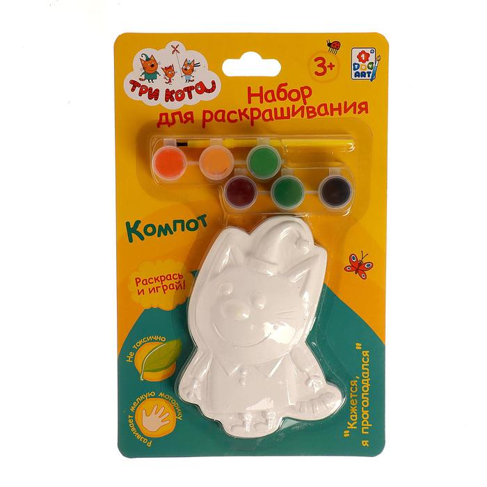 Набор для раскрашивания «Компот» 1 гипсовая фигурка, 6 красок, кисточка
Набор для раскрашивания «Компот» 1 гипсовая фигурка, 6 красок, кисточка