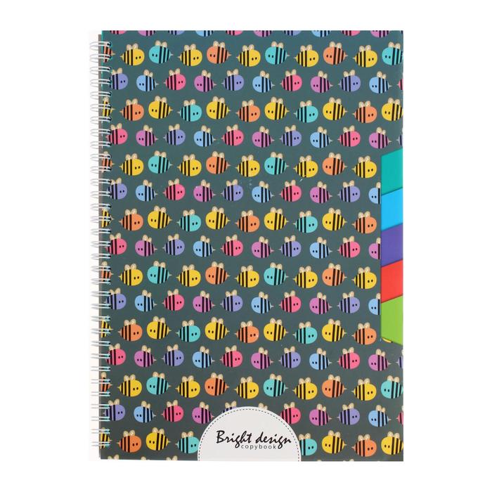 Тетрадь А4, 80 листов в клетку на гребне "Пчелки", обложка мелованный картон, блок офсет
Тетрадь А4, 80 листов в клетку на гребне "Пчелки", обложка мелованный картон, блок офсет