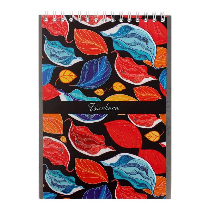 Бизнес-блокнот А5, 48 листов в клетку на гребне "Листья", обложка мелованный картон, блёстки, блок офсет
Бизнес-блокнот А5, 48 листов в клетку на гребне "Листья", обложка мелованный картон, блёстки, блок офсет