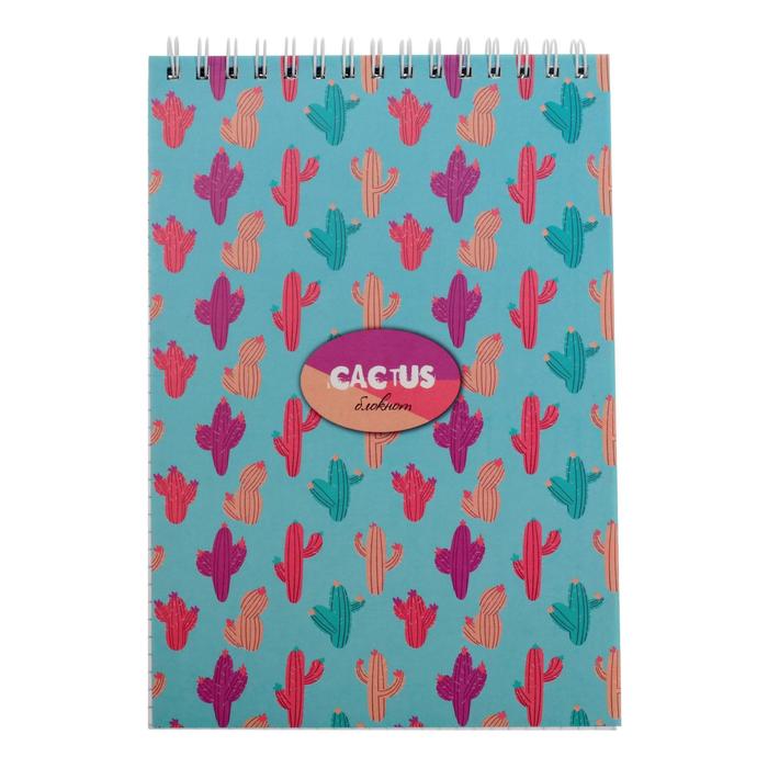 Бизнес-блокнот А5, 100 листов в клетку на гребне "Паттерн Кактусы", обложка мелованный картон, ВД-лак, блок офсет
Бизнес-блокнот А5, 100 листов в клетку на гребне "Паттерн Кактусы", обложка мелованный картон, ВД-лак, блок офсет