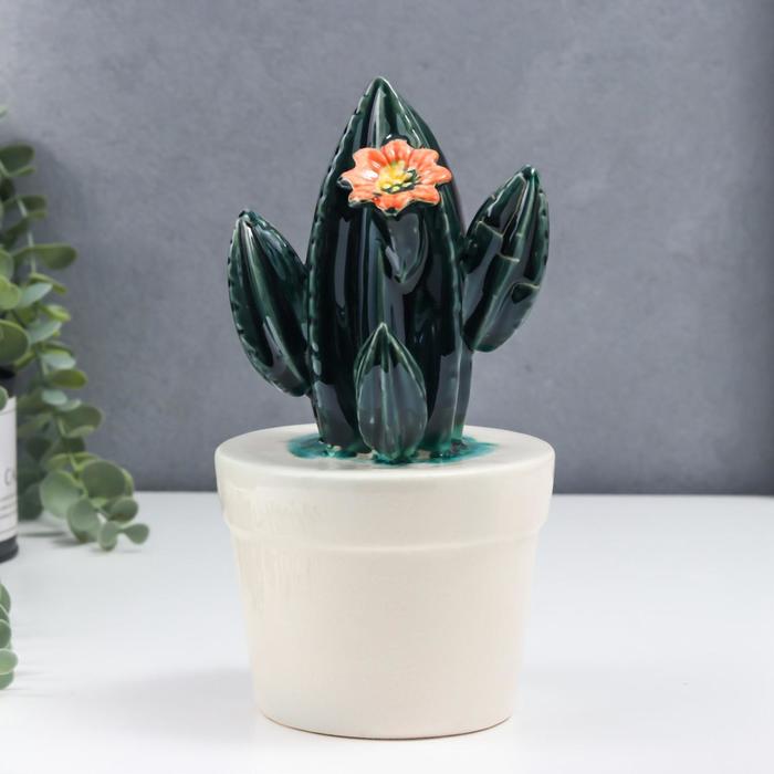 Сувенир керамика "Кактус в белом горшке с цветком" 23х11х11 см
Сувенир керамика "Кактус в белом горшке с цветком" 23х11х11 см