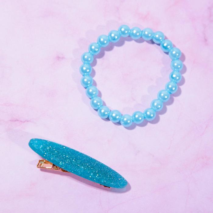 фото Резинка и заколка для волос "быть ярче" art beauty