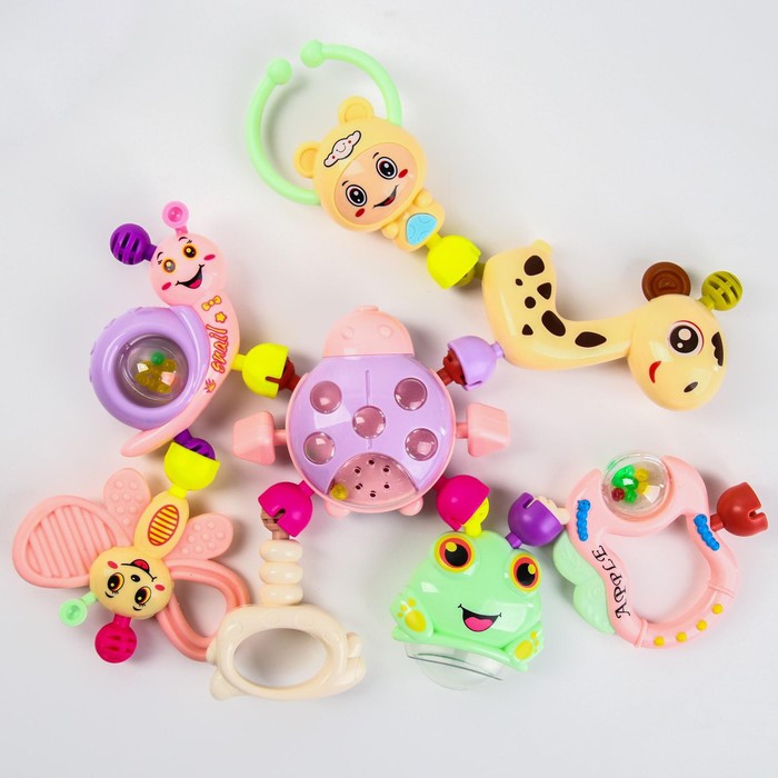 Набор погремушек «Собери меня», 9 шт, нежные цвета
Набор погремушек «Собери меня», 9 шт, нежные цвета