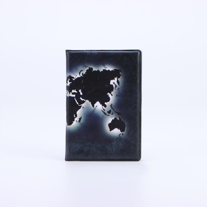Обложка для паспорта, цвет чёрный
Обложка для паспорта, цвет чёрный