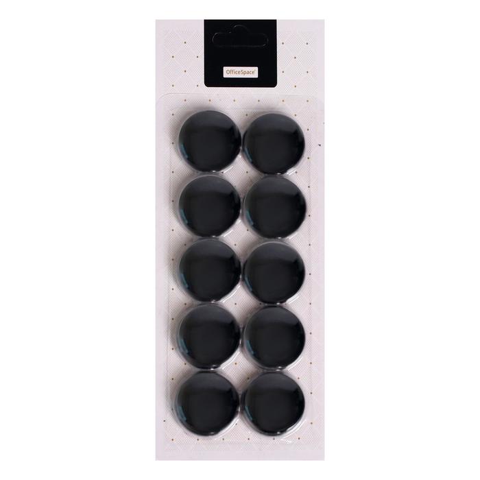 Магниты для досок 30 мм 10 шт OfficeSpace, черные, блистер, европодвес
Магниты для досок 30 мм 10 шт OfficeSpace, черные, блистер, европодвес