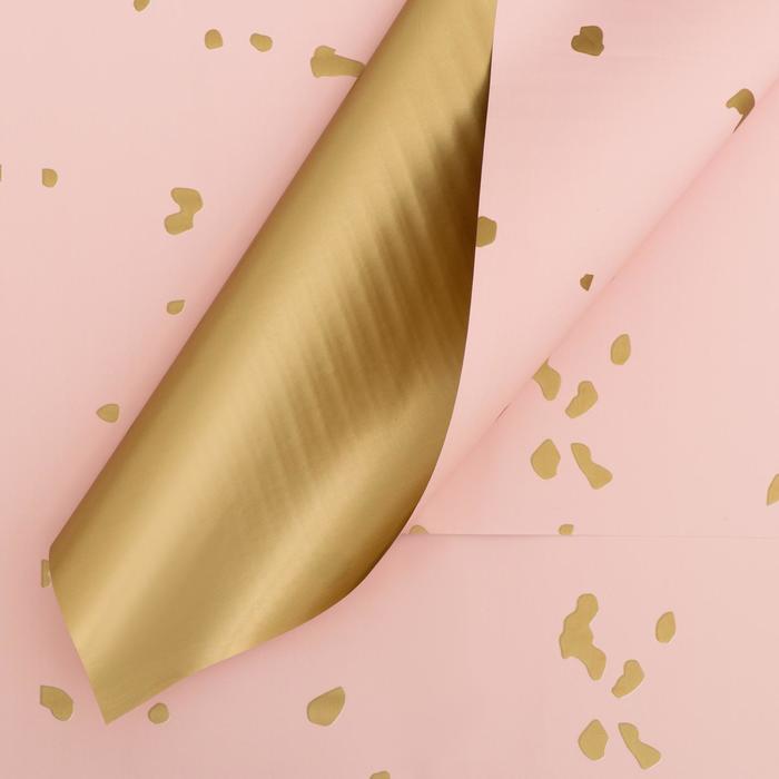 Пленка двухсторонняя, розовая, 58 х 58 см
Пленка двухсторонняя, розовая, 58 х 58 см