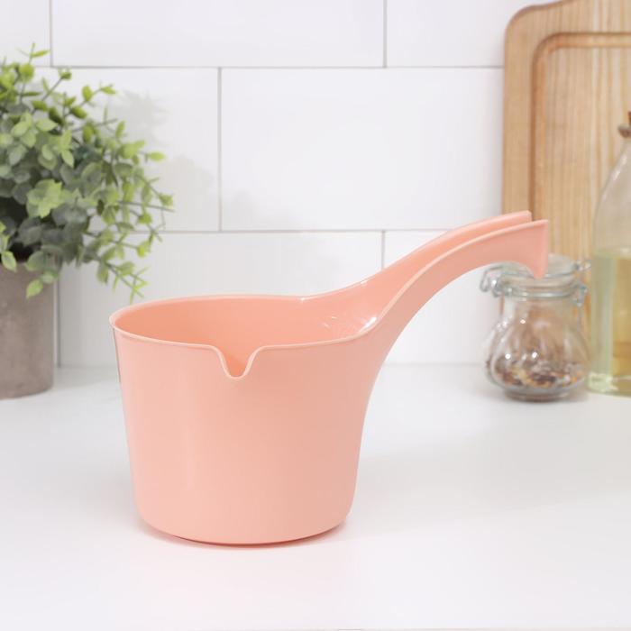 Ковш, 1 л, цвет персиковая карамель
Ковш, 1 л, цвет персиковая карамель